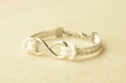 white bracelet